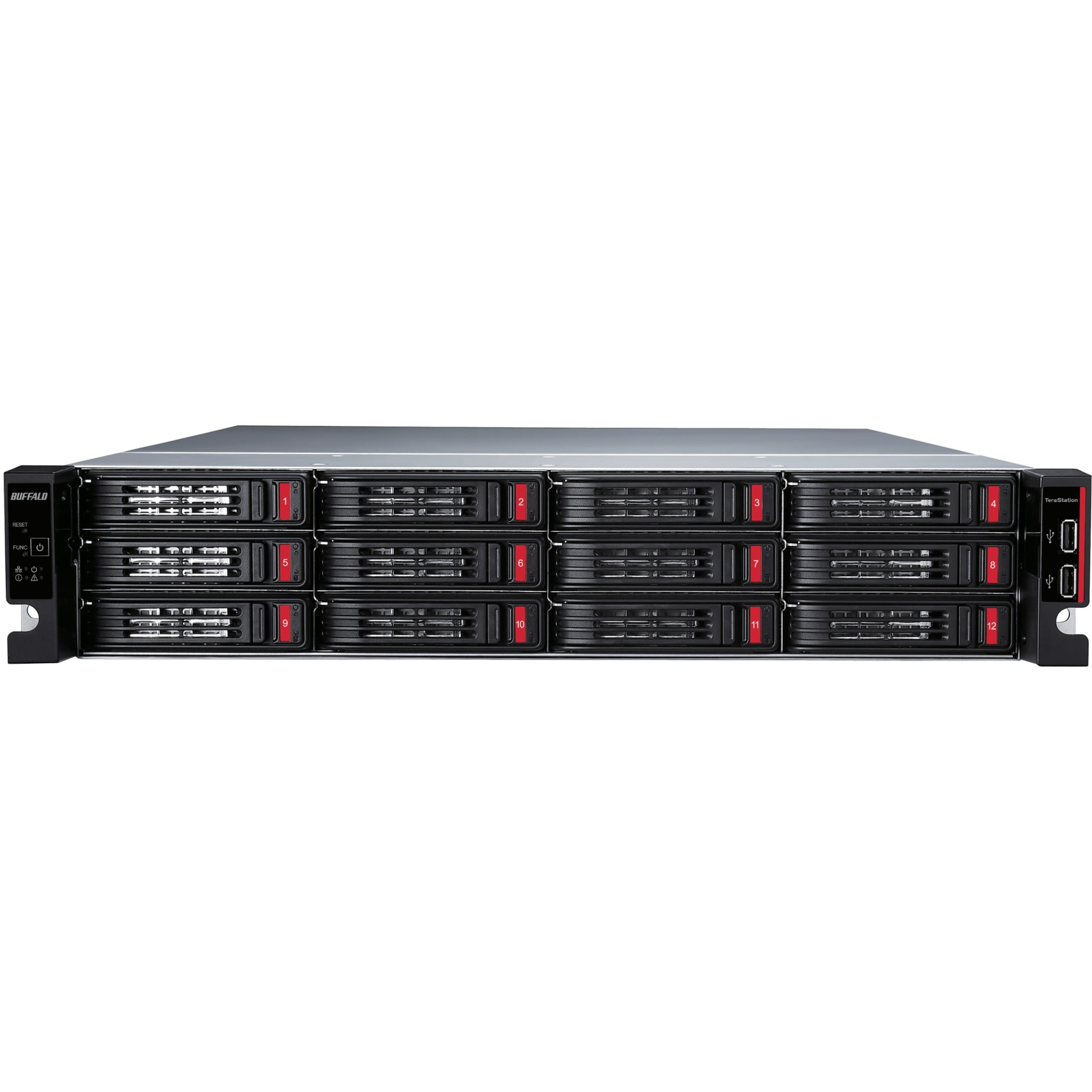 BUFFALO TeraStation 51220RH 12-Bay Secure Business 2U NAS 240TB (12x20TB) w/ Hard Drives Included