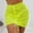 Yellow, variant on Baqcunre Swimsuit Coverup for Women, Women Ruffle Trim Sheer Beach Skirt Cover Up Skirt Beach Wrap Bikini Shiny Wraps Cover Up Skirt, Swim Suits for Women 2024, Cover Ups for Swimwear Women Yellow XL