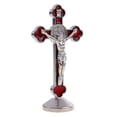 thumbnail image 1 of Estatua Pequeña de Jesús Modelo de Crucifijo de 3,1 Pulgadas, Decoración de para hogar, Adorno Del Salpicadero Del Coche, amulèto C Yotijar Estatua Crucifijo INRI, 1 of 8