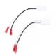 thumbnail image 4 of Adaptador de arnés de cableado para altavoz de coche, 2 unidades, conector estéreo, modificación de tweeter automático, reemplazo para Ford, 4 of 14