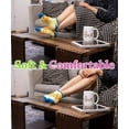 thumbnail image 6 of Tipi Toe Women's 20 Pairs Crazy Colorful Fun Patterned No Show Socks, 6 of 8