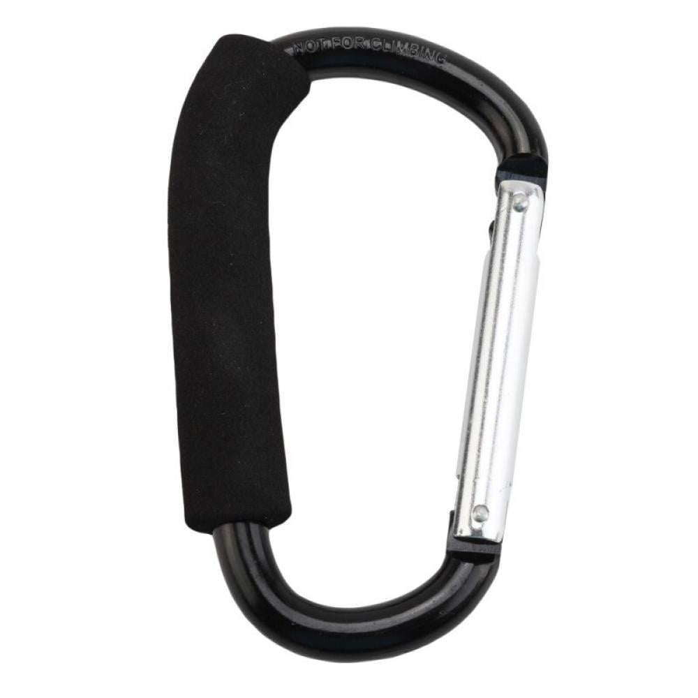 Aluminum Alloy Carabiner Square Buckle Travel Keyring Climbing Buckle 2 Colors 