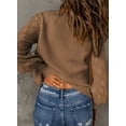 thumbnail image 4 of SHEWIN Womens Button Down Cardigan Sweater Long Sleeve Open Front Knit Outwear Casual V Neck Knitted Tops S-2XL, 4 of 7