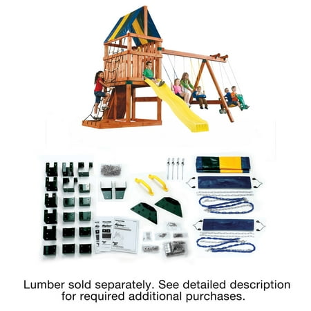 Swing-N-Slide Alpine Swing Set Kit - Lumber not included