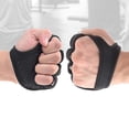 thumbnail image 1 of Gym Fitness Gloves Hand Palm Protector Bodybuilding Workout Power Weight Lifting Training Gloves, 1 of 5