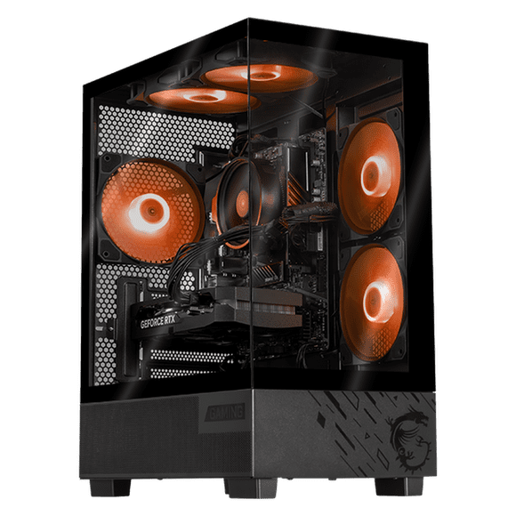 Computadora Gamer IA Xtreme PC Gaming MSI NVIDIA GeForce RTX 5050 AMD Ryzen 7 5700 16GB SSD 1TB WIFI Black Rendimiento Inteligente con IA