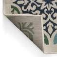 thumbnail image 4 of Noble House Seirra 7' 10" x 10' Outdoor Medallion Area Rug in Ivory and Multi, 4 of 5