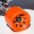 thumbnail image 4 of MBS 91048 Atom Planche à Roulettes Longboard à Enjambement Bas 41 Pouces Maple Deck, Orange, 4 of 4
