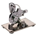 thumbnail image 4 of Hot Air Stirling Engine Motor Model kit Aluminum Alloy Squirrel-shaped Electricity Generator with Colorful LED Light Educational Toy Lab Science Experiment Teaching Aids Gift for Teacher Stu, 4 of 7