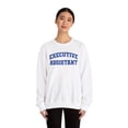 thumbnail image 4 of Executive Assistant Sweatshirt Gifts Crew Neck Shirt Long Sleeve Unisex, 4 of 7