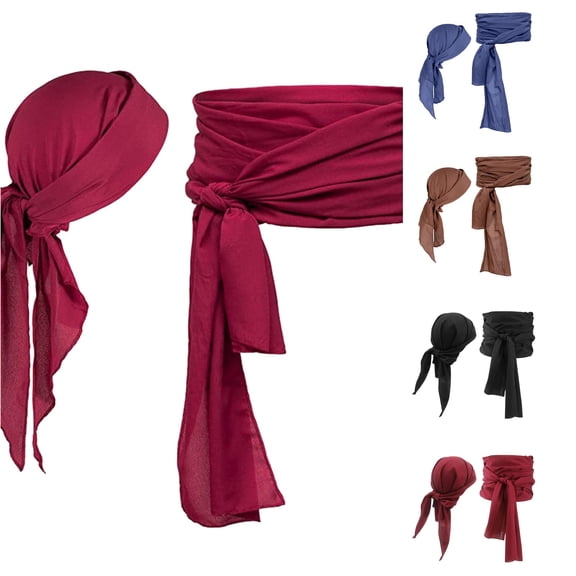 Halloween Accessories Pirate Bandana and Belt Set Renaissance Faire Theme Party Dress Up Props
