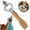 A, variant on Multi Functional Stainless Metal Rubber Wood Handle Can Opener