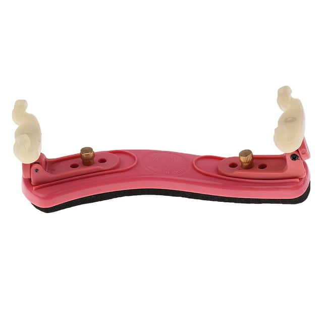 Esquirla Repose-Épaule Ajustable pour Violon 1/4 1/8 Accessoires Rouge