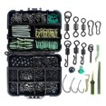 thumbnail image 4 of Eigraketly Juego de caja de aparejos de pesca de 300 uds, Kit de aparejos de pesca de carpa, Kit de accesorios de pesca para pesca al aire libre Pescar Numero 3 Eigraketly OD009744-03, 4 of 6