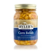Byler's Relish House, Corn Relish, 16 fl oz. Glass Jar