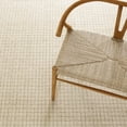 thumbnail image 6 of Dash & Albert Conall Hand Micro Hooked Wool Rug, 2' x 3', Natural, 6 of 7