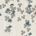thumbnail image 2 of Lush Decor Flower Drop Shower Curtain, 72-Inch by 72-Inch, Red, 2 of 2