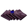 thumbnail image 2 of MDS Set of 200 Satin Napkin 20x20 Inch Square Napkins for Wedding - Plum, 2 of 6