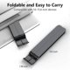 thumbnail image 5 of Laptop Stand for Desk, Adjustable Laptop Riser ABS+Silicone Foldable Portable Computer Holder, Ventilated Cooling Notebook Stand for 10-15.6 Laptops, 5 of 5
