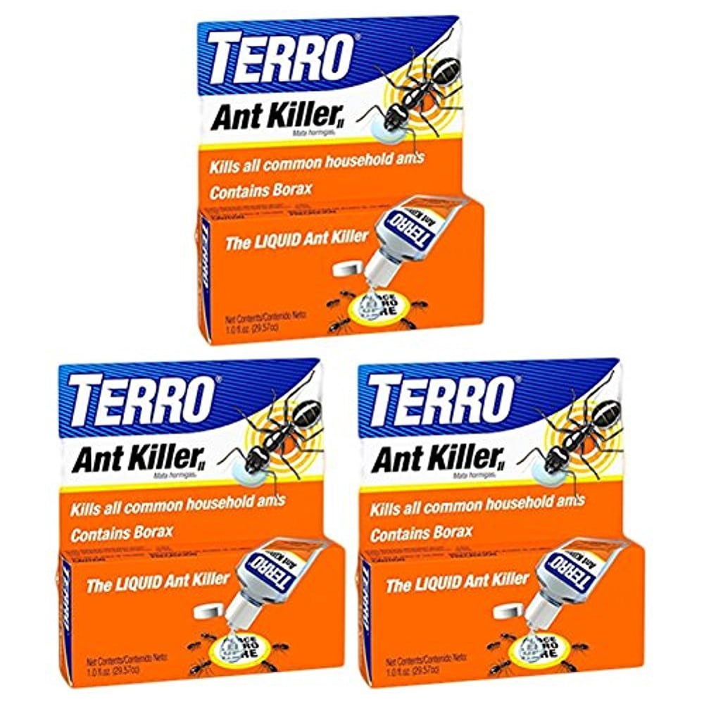 Terro Liquid Ant Killer II, 1 oz, Pack of 3