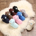 thumbnail image 5 of Toddler Winter Shoes 0-1 Years Old Durable Lightweight Mini Non-skid Machine Washable Creative Cotton Warm Toddler Winter Boots, 5 of 14