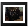 thumbnail image 2 of Venny Soldan-Brofeldt 18x15 Black Modern Framed Museum Art Print Titled - The Pietists (1898), 2 of 5