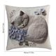thumbnail image 3 of Cats Pillow Cover Cute Pet Pillow Bedroom Home Sofa Decorative Cushion Cover, 3 of 6