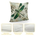thumbnail image 4 of COMIO Vintage French Dragonfly Country Style Throw Pillow Case, Farmhouse Decor, Farmhouse Home Decor,Farmhouse Front Porch Decor, Backyard Cushion Cover for Sofa Couch Bed, 4 of 5