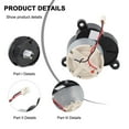 thumbnail image 3 of BUYISI Left Or Right Side Brush Motor For P20 Robot Vacuum Cleaner Accessory Sweeper Accessories Side Brush Motor Cleaning Power Tools, 3 of 7