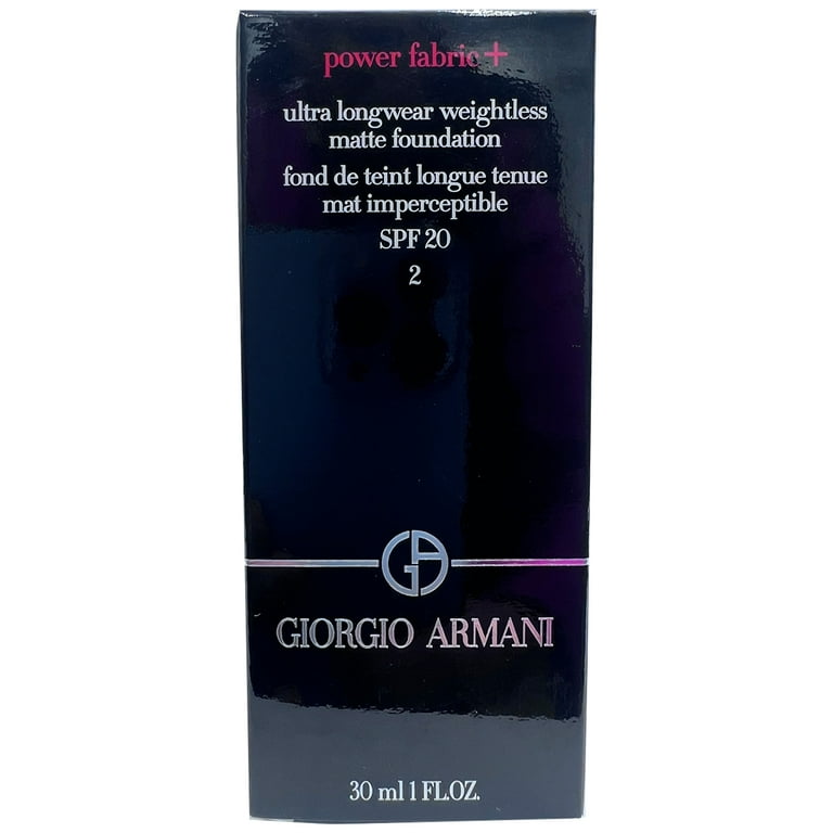 Giorgio Armani Power Fabric + Ultra Longwear Weightless