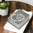 thumbnail image 2 of Caja de almacenamiento decorativa Injueey para libros y joyas vintage, 2 of 6