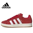 thumbnail image 3 of Zapatillas de skate Adidas Originals CAMPUS 00s para hombre y mujer, de moda, para el tiempo libre, antideslizantes, resistentes al desgaste, con absorción de impactos, color gris y rojo, 3 of 5