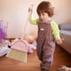 thumbnail image 5 of Juego de escobas y recogedor para niños, artículos de limpieza, mango de acero inoxidable, conjunto de escoba con recogedor, hogar u oficina, Rosa, 5 of 8