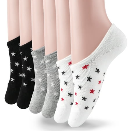 

Women s No Show Ankle Socks Low Cut Casual Socks for Sneakers 6 Pack