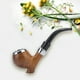 thumbnail image 4 of Pipa para fumar marihuana, imitación de pipa de cigarrillo de resina de grano de madera, pipa para fumar confiable y duradera, 4 of 6