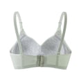 thumbnail image 3 of Ohufall Womens Sports Bra Seamless Shockproof Wireless Bralette Comfortable Push Up Removable Straps Daily Bras, 3 of 6