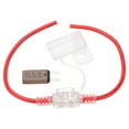 thumbnail image 2 of Fuse Holder, 12AWG Overheat Protection Fuse Wire Holder TPE Shell With Automatic Reset Circuit Breaker For Truck For RV For Yacht, 2 of 8