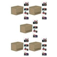 thumbnail image 2 of maskred Stylish and Secure Card Deck Storage Holder Organizer with Magnetic Closure TCG Display Brown 5Set, 2 of 6