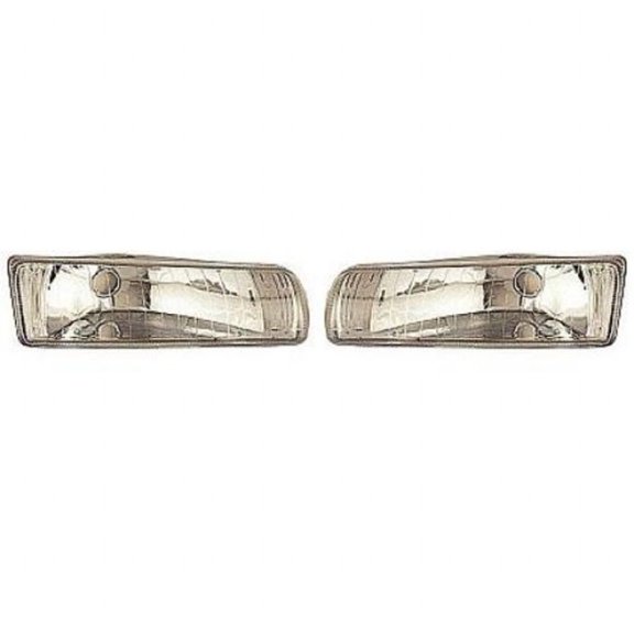 For 1993 Chrysler Concorde Headlights Assembly Driver and Passenger Side For CH2518105