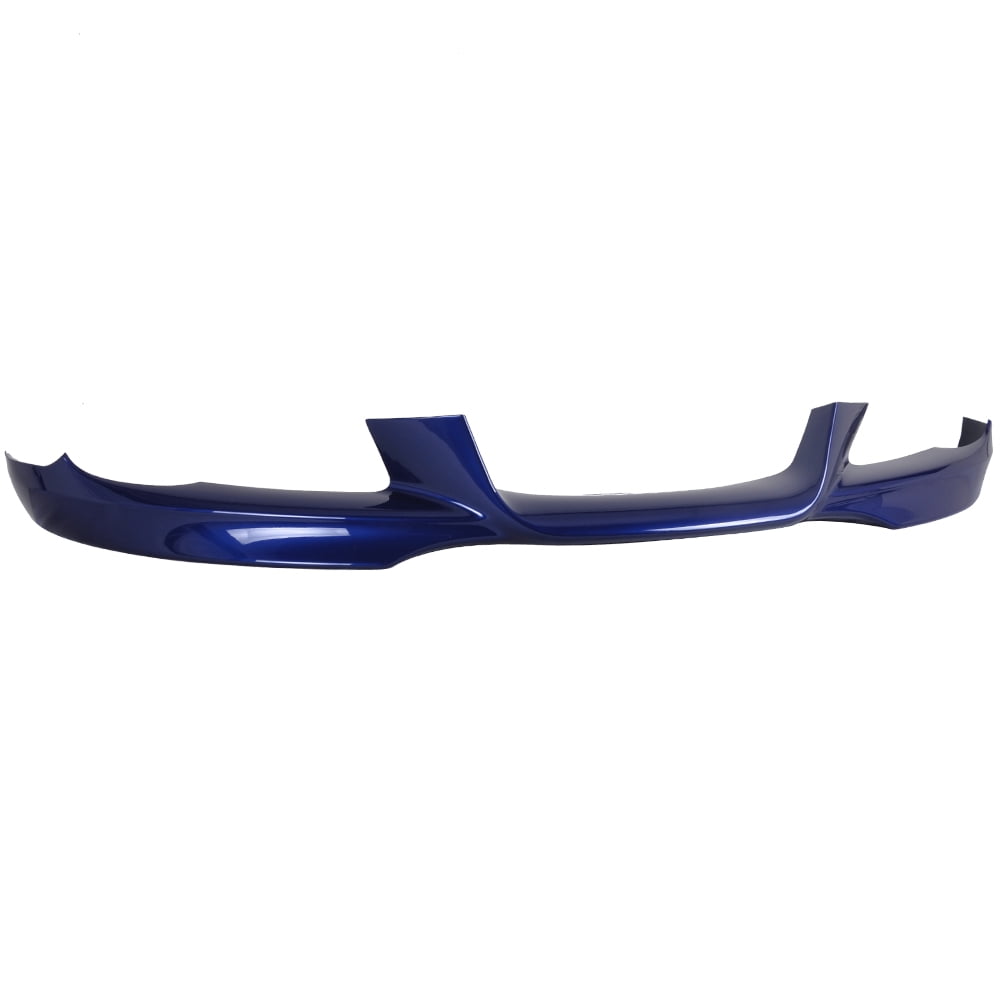 Ikon Motorsports Front Bumper Lip Compatible With 2007-2010 BMW E92 E93 3-Series Coupe Convertible M-Tech Style Painted Interlagos Blue #A30 PP Air Dam Chin Protector Spoiler 2008 2009