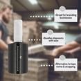 thumbnail image 4 of MMBM 12 Rolls - 5" x 1000' 1.3" Core Colored Mini Extended Core Hand Stretch Wrap Shrink Film, Black, 80 Gauge, 4 of 6