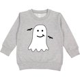 thumbnail image 2 of Inktastic 1st Halloween Ghost and Bats Toddler Sweatshirt, 2 of 4