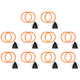 thumbnail image 1 of 2 bandas para rótula y rodilla, correa de soporte para tendón rotuliano y estabilizador de rótula (naranja), 1 of 4