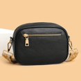 thumbnail image 6 of High Quality Genuine Leather Women Crossbody Shoulder Bags 2023 Luxury Solid color Cow Leather Handbag Female Messenger Tote Sac Beige, 6 of 6
