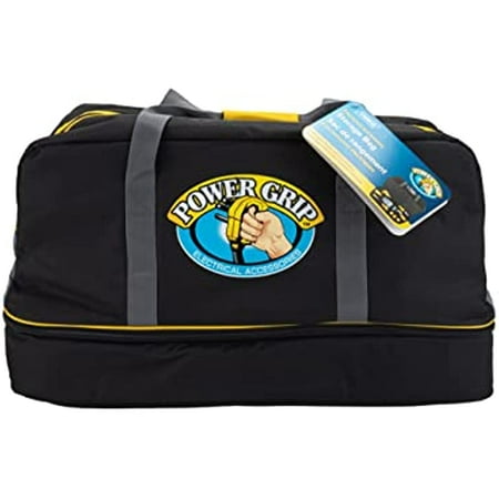 

Contact Power Grip Electrical Accessory Bag with Adapter Storage Storage Duffel Secures PowerGrip Extension Cords and Accessories (55014) Black