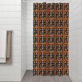 thumbnail image 2 of Black Red Skull Tile Pattern Shower Curtain 36"x72" ,Bathroom Decorative Shower Curtains Set with 12 Hooks,Modern Waterproof Washable Shower Curtain, 2 of 6