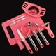 thumbnail image 3 of Conjunto de herramientas de frutas Macarena 8 en 1 Seguro Y Duradero rosado, 3 of 6