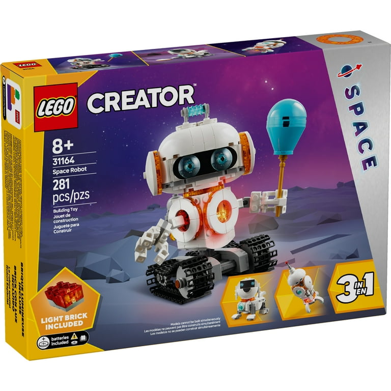 【新品未開封】マーベルレジェンド 3体セット Free Shipping! LEGO Space Robot Toys 3-in-1 Building Kit with