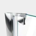 thumbnail image 6 of DreamLine Elegance-LS 44 3/4 - 46 3/4 in. W x 72 in. H Frameless Pivot Shower Door in Chrome, 6 of 14