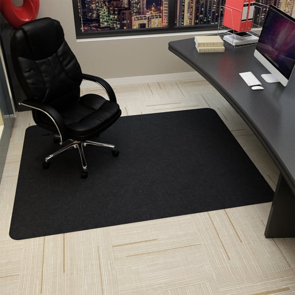 Computer Chair Office Mat Non Slip Self-Adhesive Desk Rug Gaming Swivel Rolling Protective for Hardwood Floor、Tile Floor